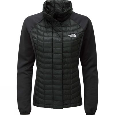 Chaquetas The North Face Thermoball Hybrid Full Zip Mujer - Negras - Chile GRW610798